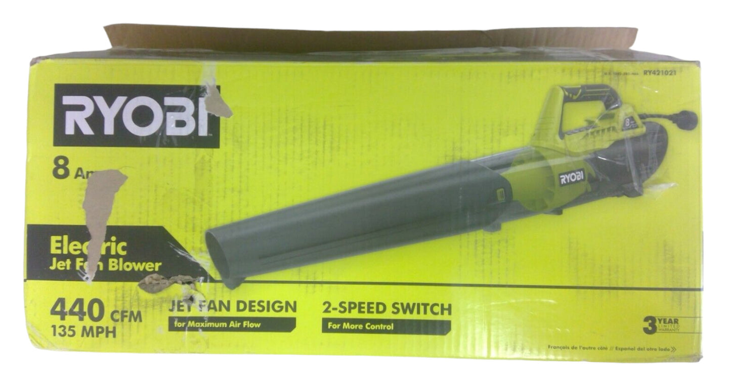 RYOBI RY421021 Corded Electric Jet Fan Blower