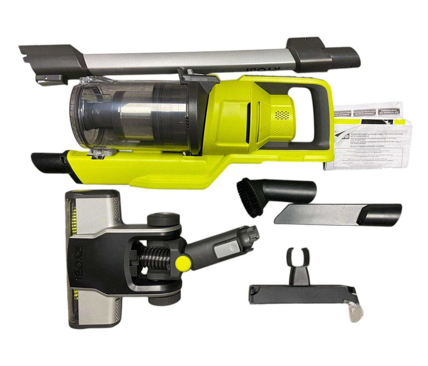 RYOBI ONE+ 18V Cordless Stick Vacuum Kit PCL720K (Tool Only)