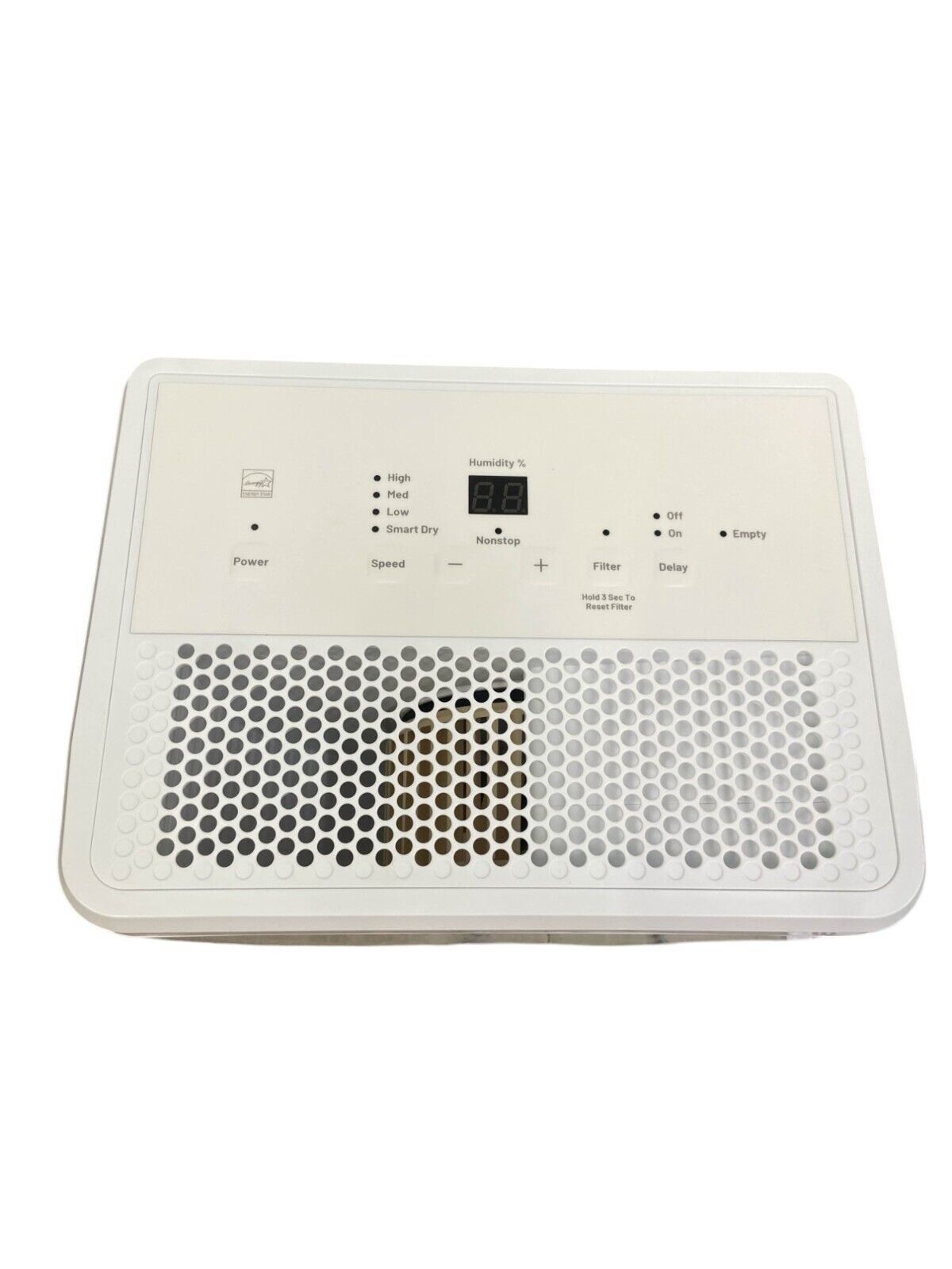 GE 22 Pint ADHL22LA Portable Dehumidifier With Smart Dry for Damp Spaces