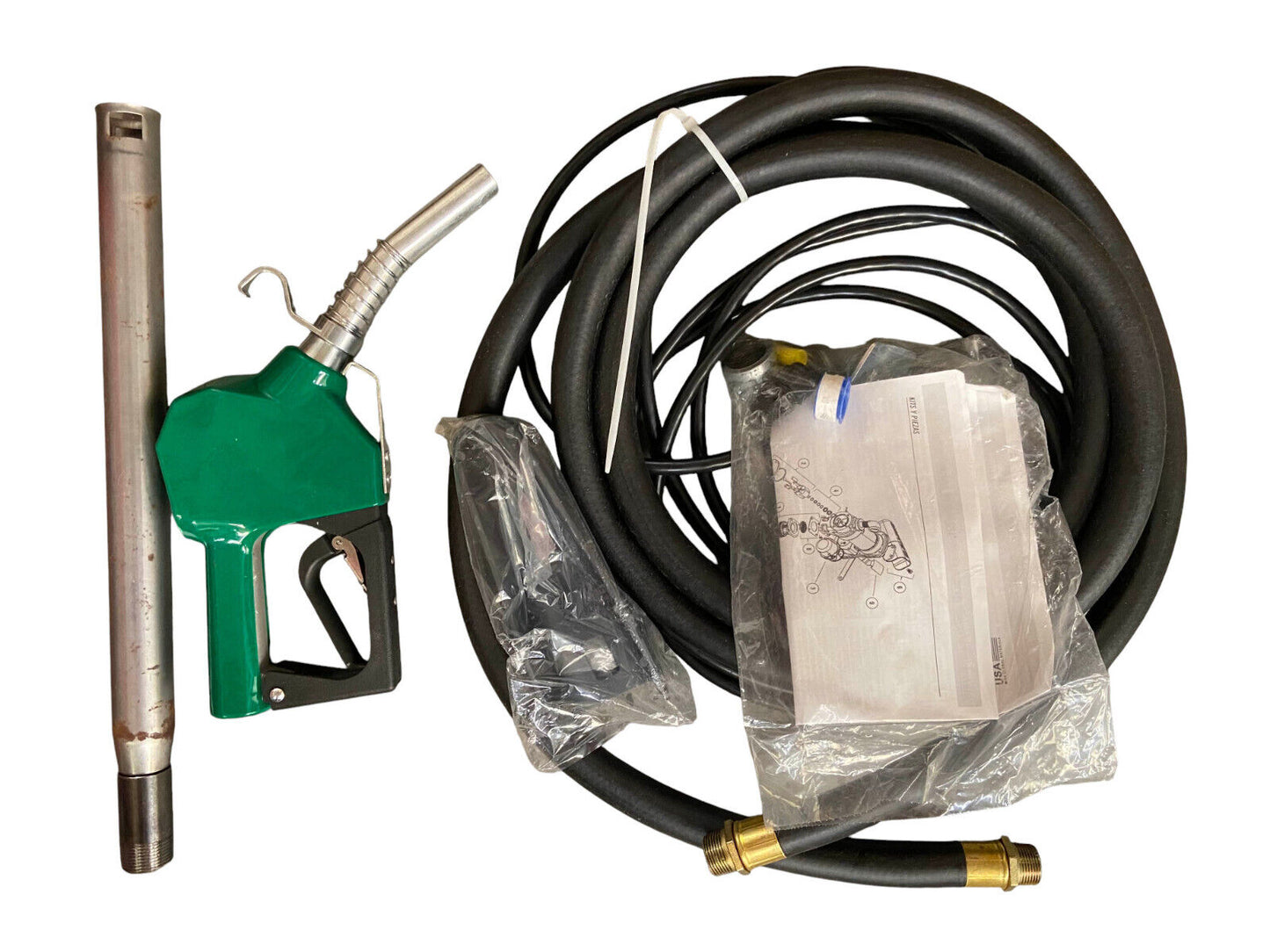 Fill-Rite FR1210HA1 12V 15 GPM Fuel Transfer Pump w/Discharge Hose & Automati...