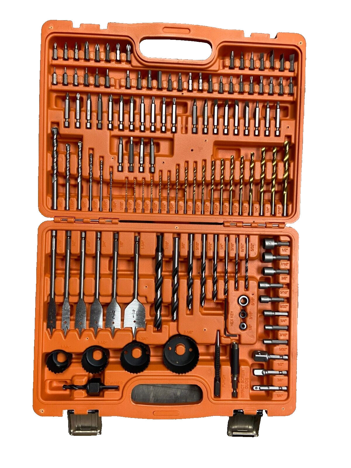 RIDGID Drill & Drive Set 123/125 Pieces (Missing 2 Bits)