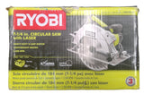 USED - RYOBI CSB144LZK 15 amp 7-1/4" Circular Saw w/ Laser