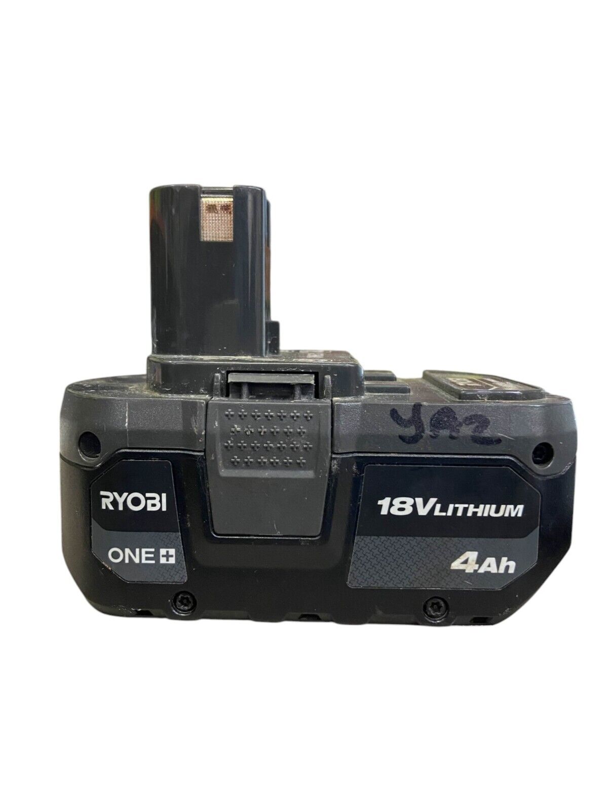 Ryobi PBP005 18V ONE+ 4.0 Ah Battery (Writing on Battery)