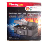 USED - SentrySafe Fireproof and Waterproof Safe Box with Keyed Lock H0100