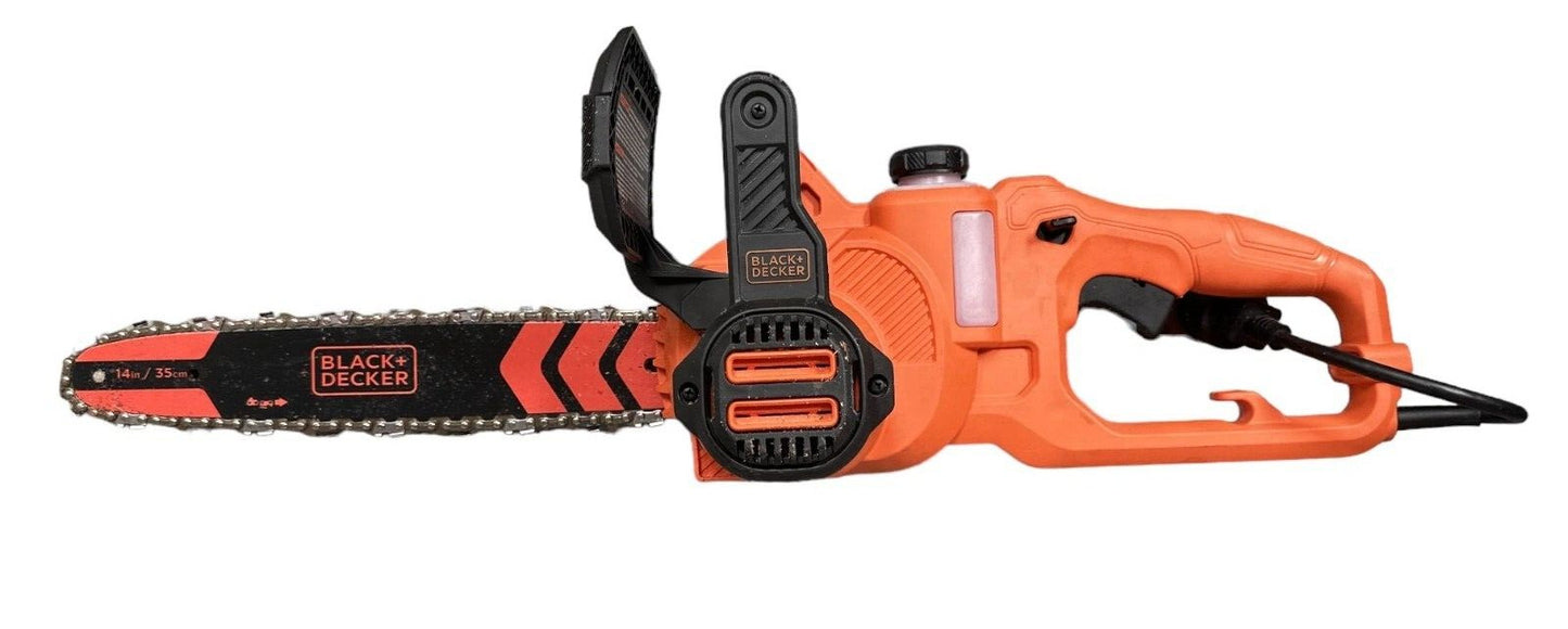 Black & Decker BECS600 8 Amp 14" Electric Chainsaw, CHAINSAW ONLY -OPEN BOX-