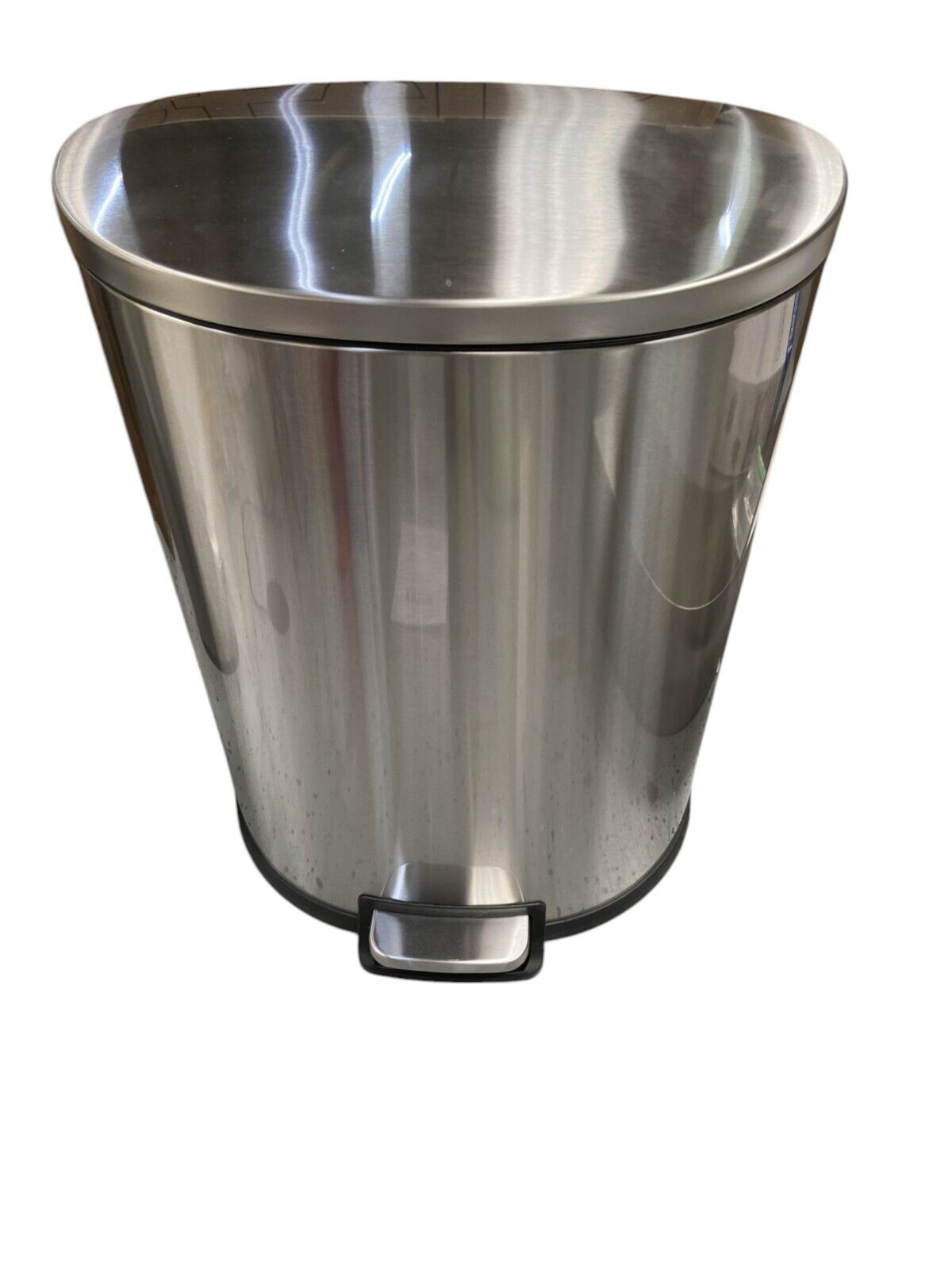 (Dented) StyleWell 13 Gallon Durable Stainless Steel Garbage Waste Trash Can