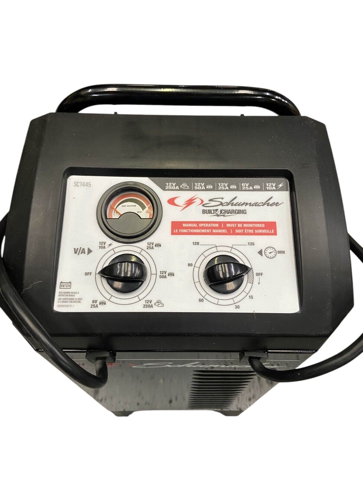 Schumacher Automotive 6-V/12-V 250-Amp SC1445 Battery Charger Engine Starter