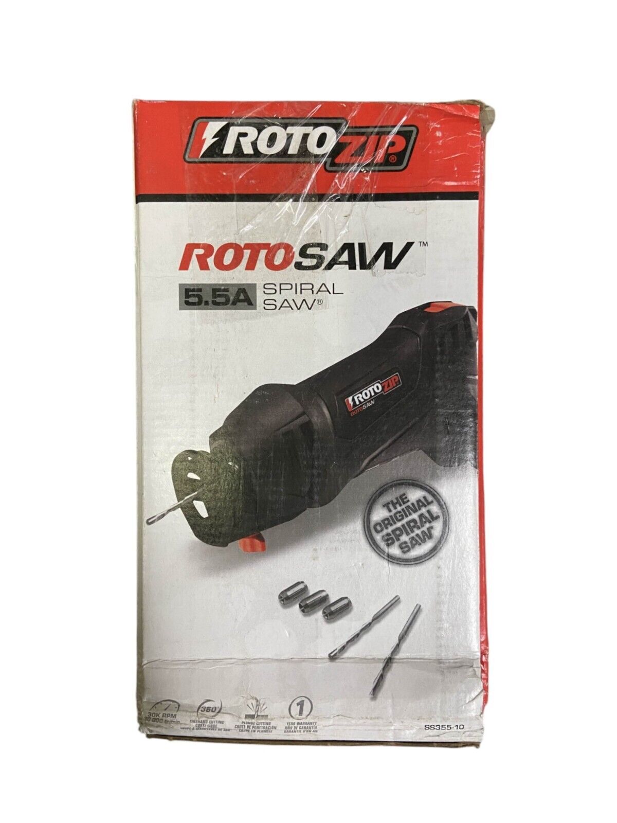 RotoZip SS355-10 120V 5.5Ah Spiral Saw