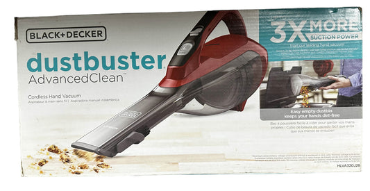 Black + Decker DustBuster Advanced Hand Vacuum HLVA320J26---READ-