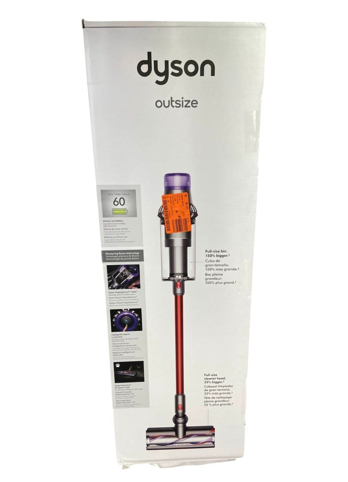 Dyson Outsize Cordless Vacuum Cleaner SV29 Red