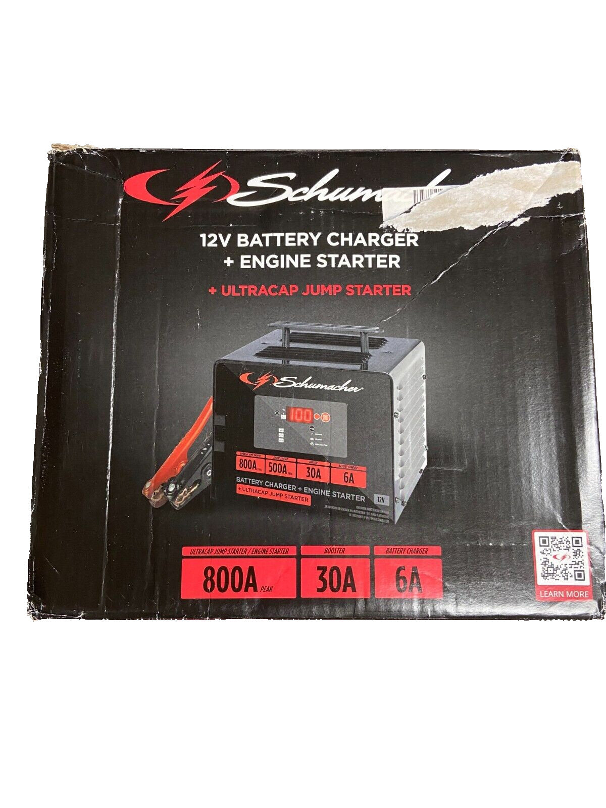 Schumacher Electric 12V Battery Charger + Engine Starter SC1591