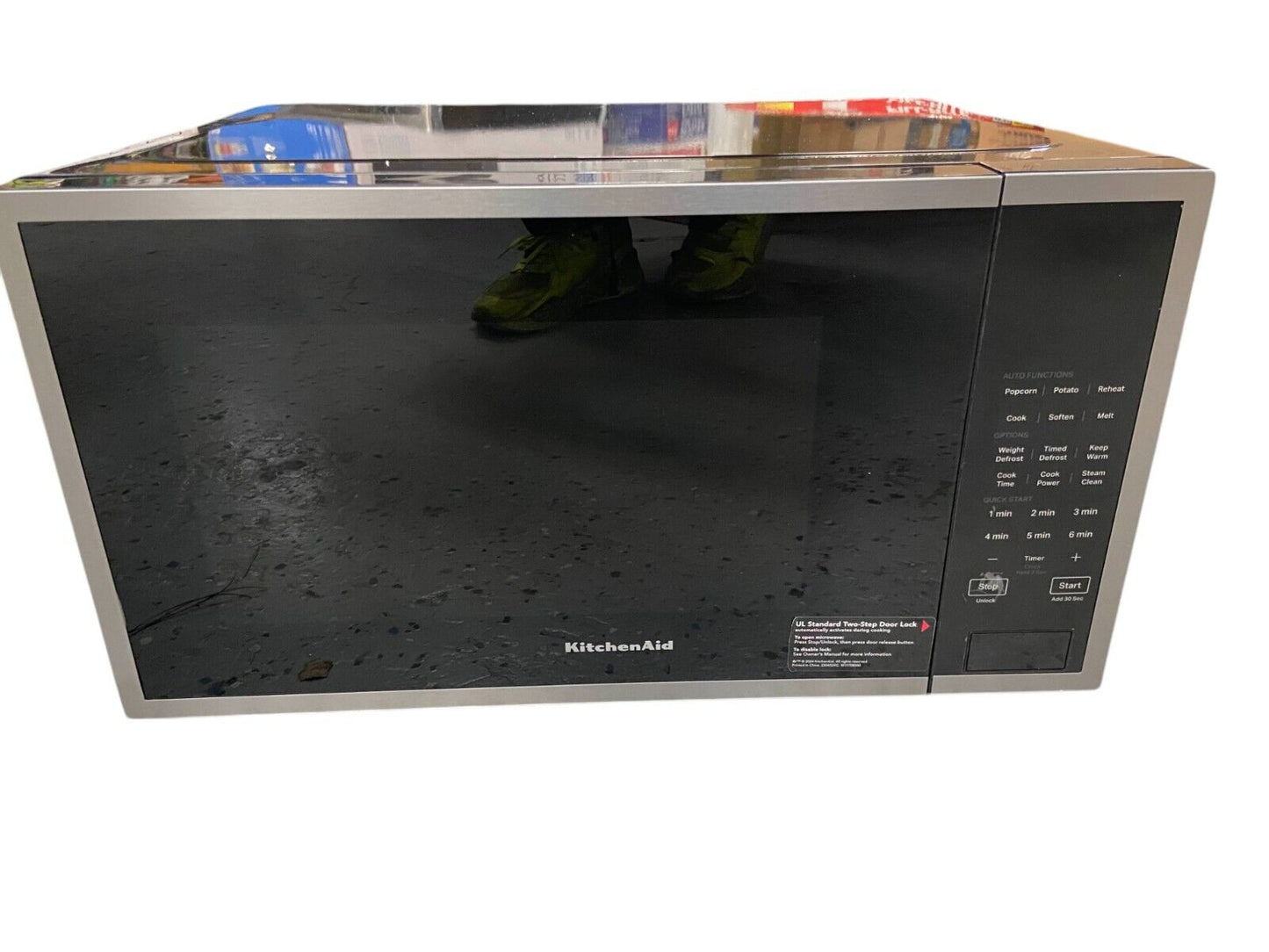 Kitchenaid® Countertop Microwave KMCS122RPS00 Stainless Steel (DENTED)