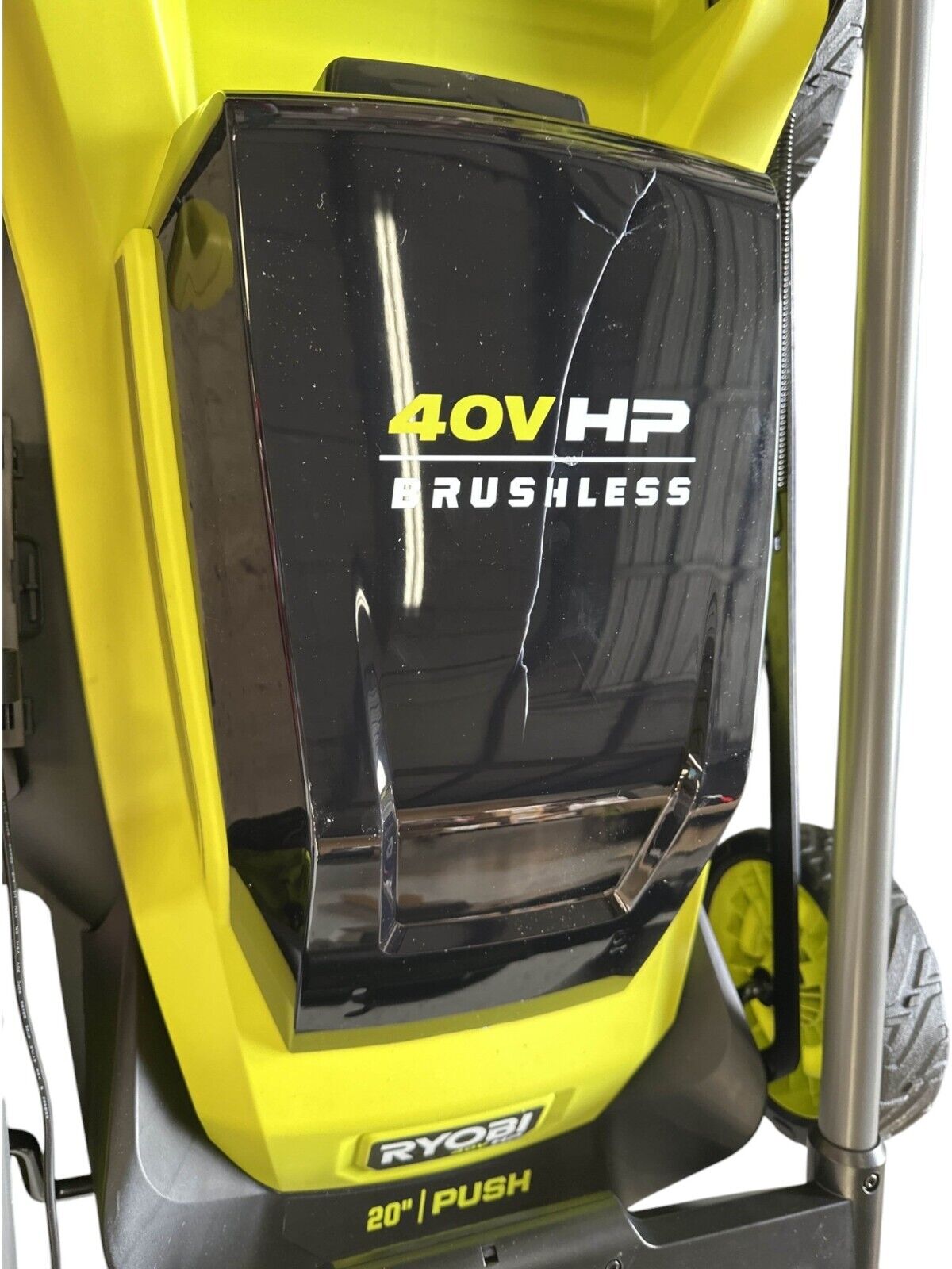 Ryobi RY401017 40V 20" Battery Brushless Push Mower - TOOL ONLY-READ-