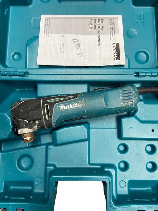 Makita TM3010C 3 Amp Variable-Speed Oscillating Multi-Tool w/ Case - FOR PARTS