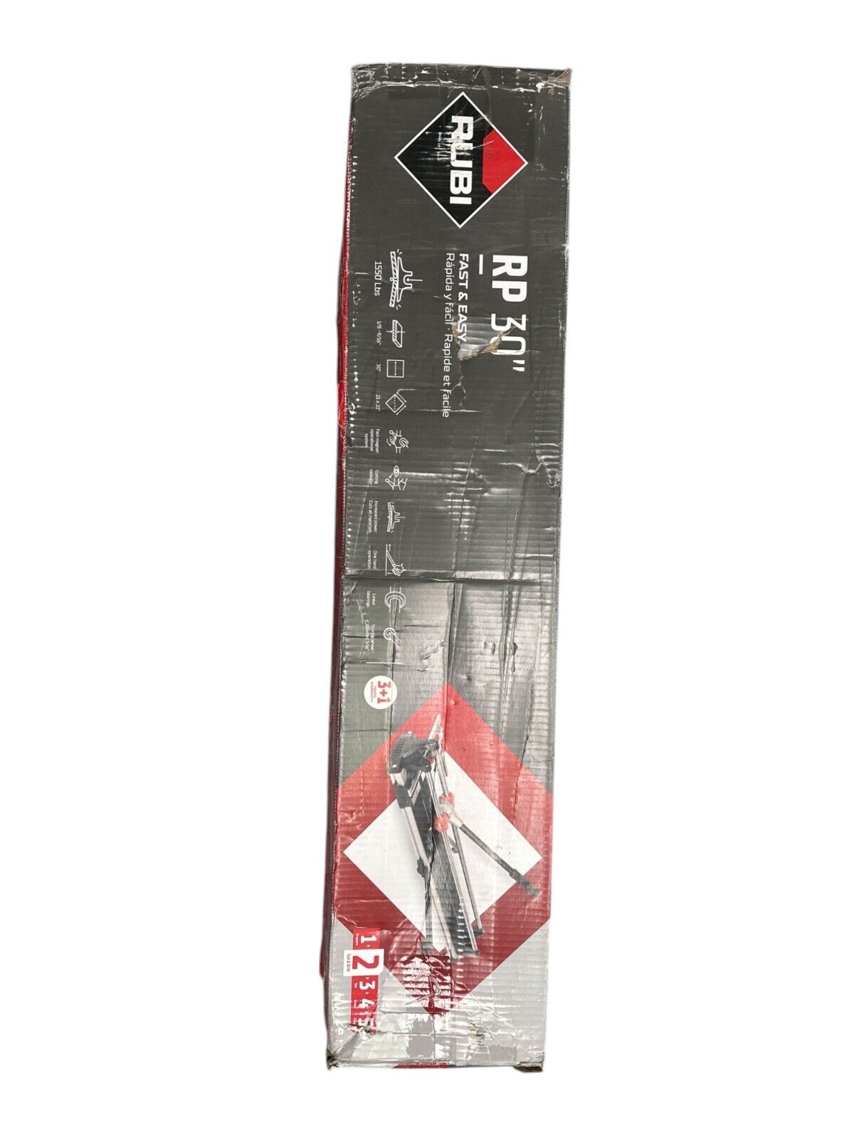 Rubi Tile Cutter RP 30" Speed Plus Aluminum Steel Fast & Easy -READ DESCRIPTION-