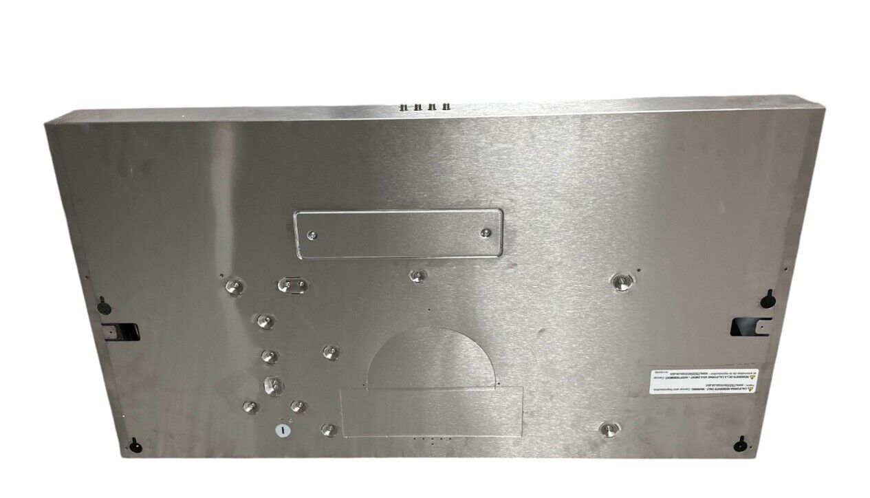 WHIRLPOOL WVU37UC6FS 36" Convertible Range Hood -READ-