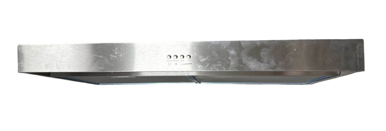 WHIRLPOOL WVU37UC6FS 36" Convertible Range Hood -READ-