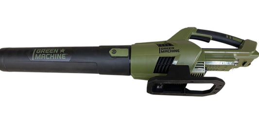 Green Machine Cordless Blower 655 CFM 123 MPH  GMLB6200- Read Description