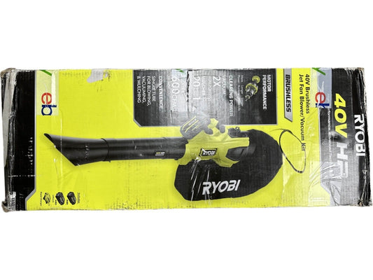 Ryobi 40V HP 600 CFM Leaf Blower/Mulcher/Vacuum -TOOL ONLY - RY404150