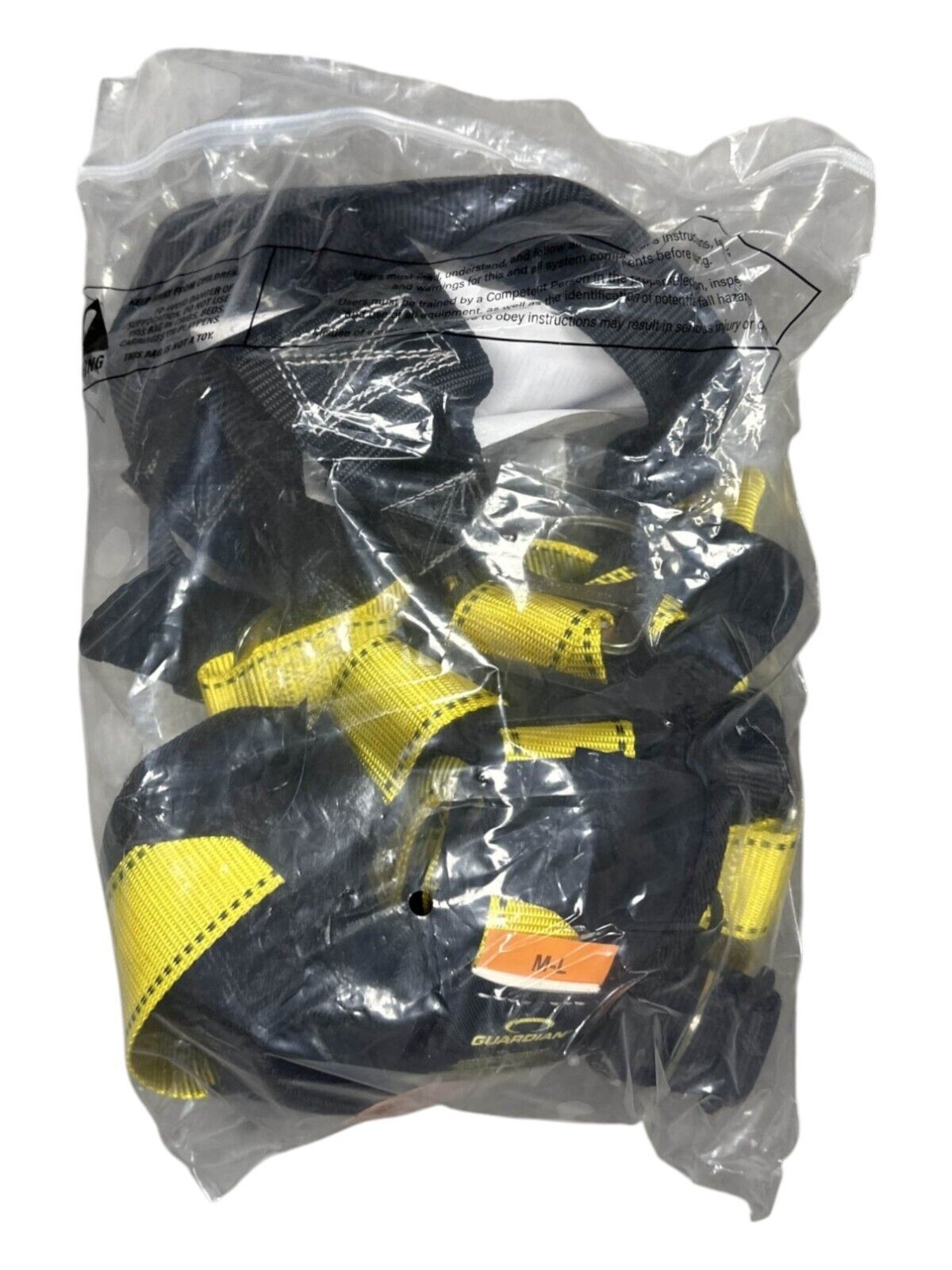 Guardian Fall Protection Series 3 Harness, Full Body Harness Size  M/L -USED-