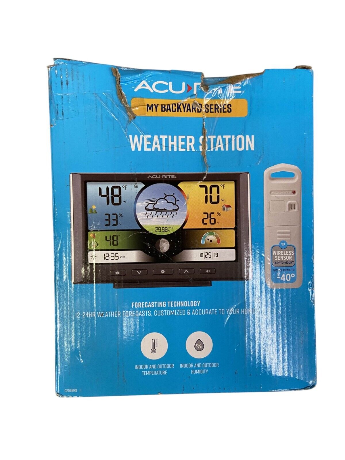 Acurite 02099HD Weather Forecaster Wireless Digital Color Display