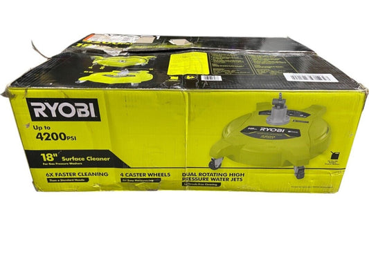 RYOBI 18 In. 4200 PSI Quick Connect Pressure Surface Cleaner