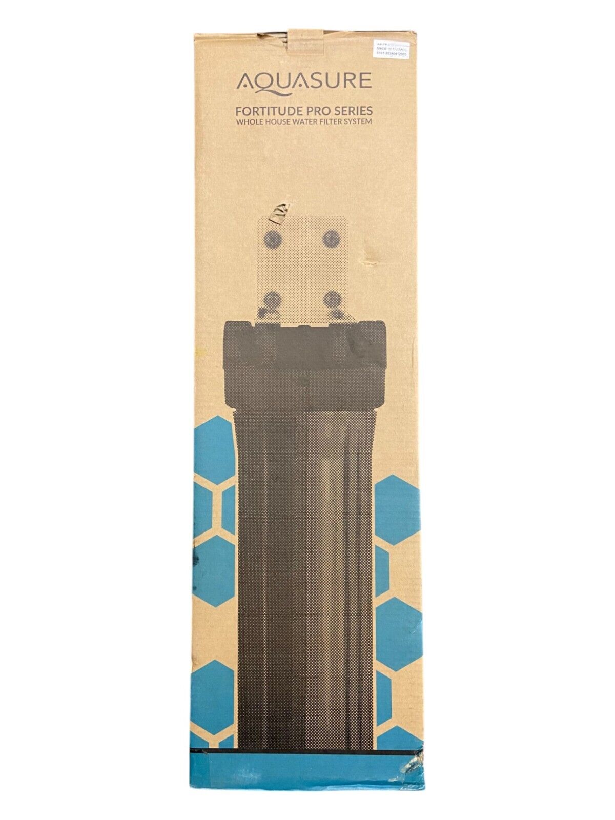 Aquasure Fortitude V2 Series High Flow Whole House Pleated Sediment Water Filter