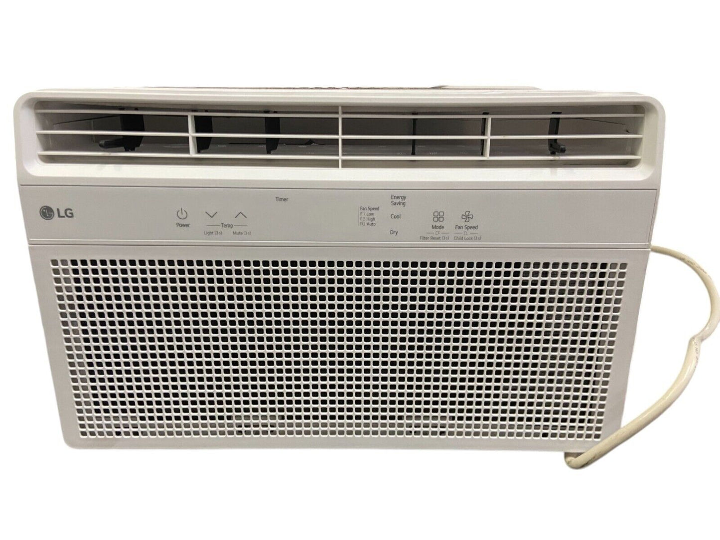 LG 115v White Cooling Window Air Conditioner Cooling 250 sq. ft. 6000 BTU Remote