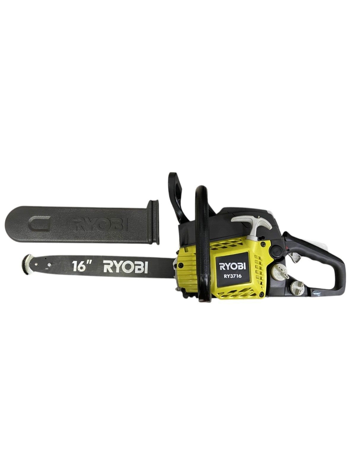 Ryobi RY3716 2-Cycle Gas Chainsaw 16 Inch Bar With Carrying Case (NO CHAIN)