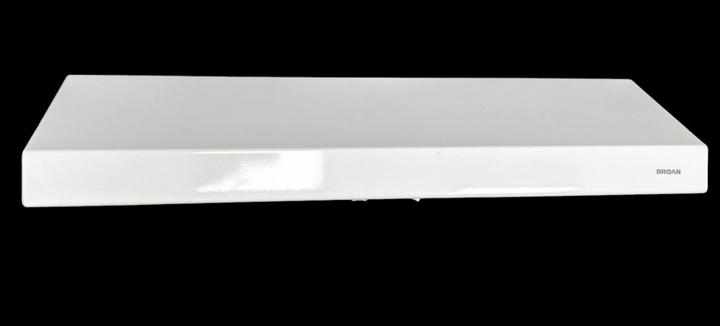 Broan 30” Glacier Series Under-Cabinet Range Hood, White, BCSEK130WW