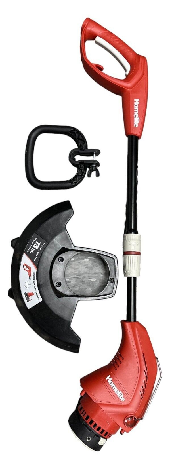 HOMELITE 13" 4 Amp Straight Electric String Trimmer / Edger - MISSING SCREW