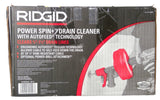 USED - RIDGID Power Spin+ Drain Cleaner for 3/4" - 1 1/2" Drain Lines  57043