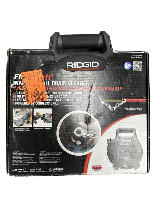 Ridgid FlexShaft K9-12 Wall-to-Wall Drain Cleaner -FOR PARTS-