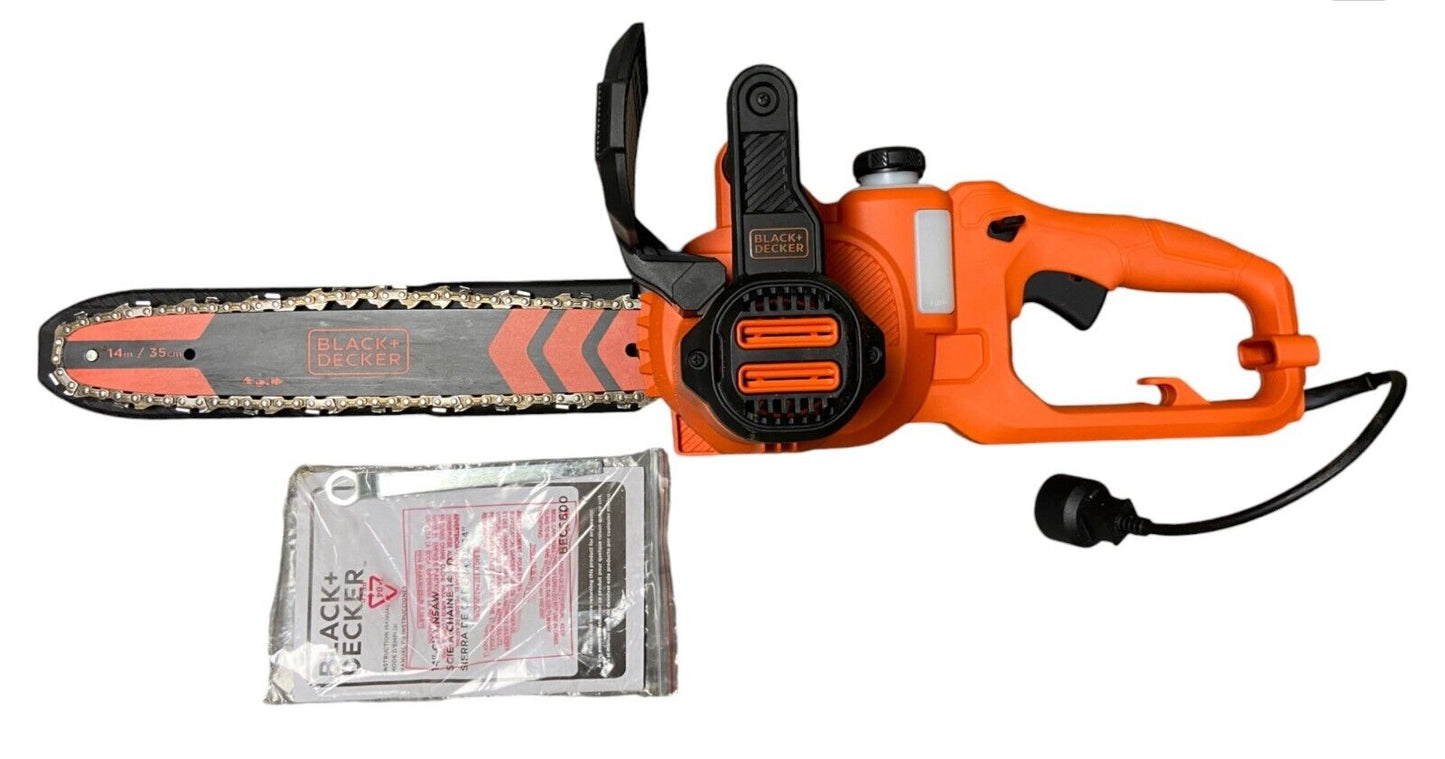 Black & Decker BECS600 8 Amp 14" Electric Chainsaw (Chainsaw Only)