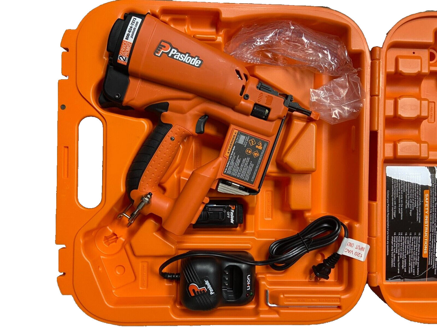 Paslode IM200Li.2 918100  18-Gauge Li-Ion Cordless Brad Pro Nailing System