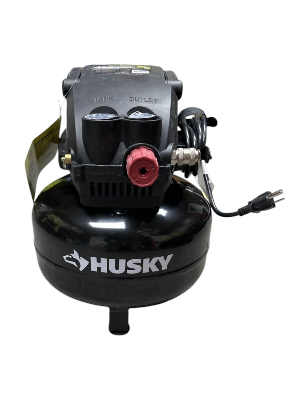 Husky 3 Gal. 120PSI Portable Electric Pancake Air Compressor -USED