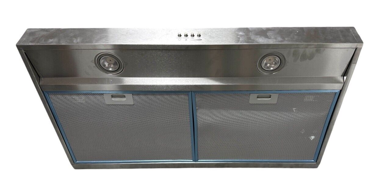 WHIRLPOOL WVU37UC6FS 36" Convertible Range Hood -READ-