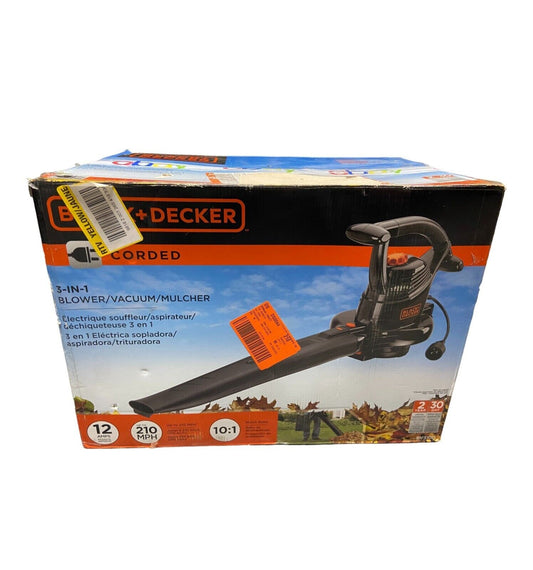 BLACK+DECKER 12A BV3100 Leaf Blower (Corded)