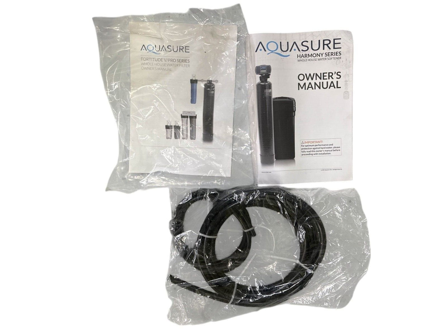 AQUA SURE HARMONY Water Softener -MISSING MULTIPLE PIECES - SEE DESCRIPTION-