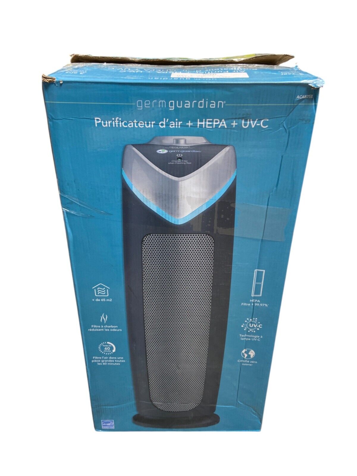 Germ Guardian Air Purifier with HEPA Filter & UV Light Model AC4825E