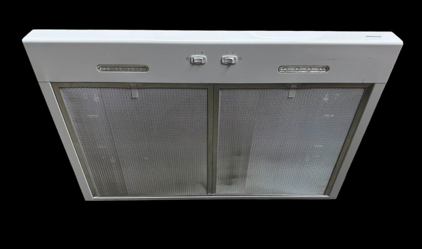 Broan 30” Glacier Series Under-Cabinet Range Hood, White, BCSEK130WW