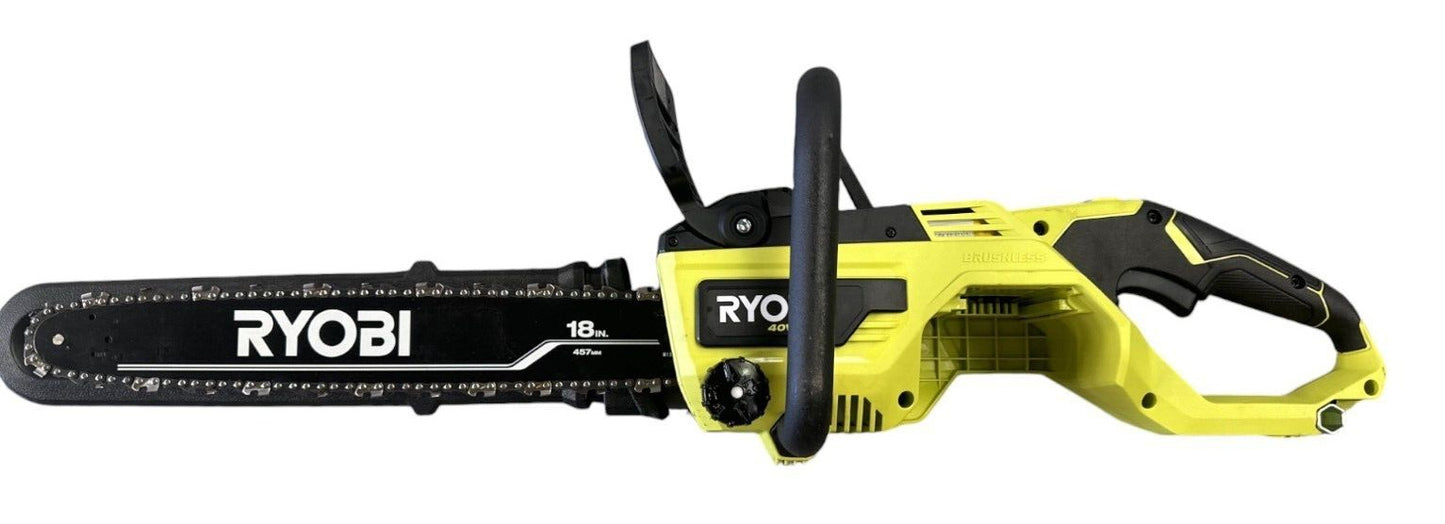 RYOBI RY40580 40v Brushless 18" Chainsaw