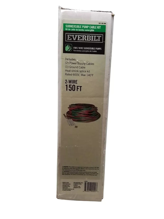 Everbilt EBSWK-2 2-Wire Submersible Wiring Kit with Heat-shrink Tubes