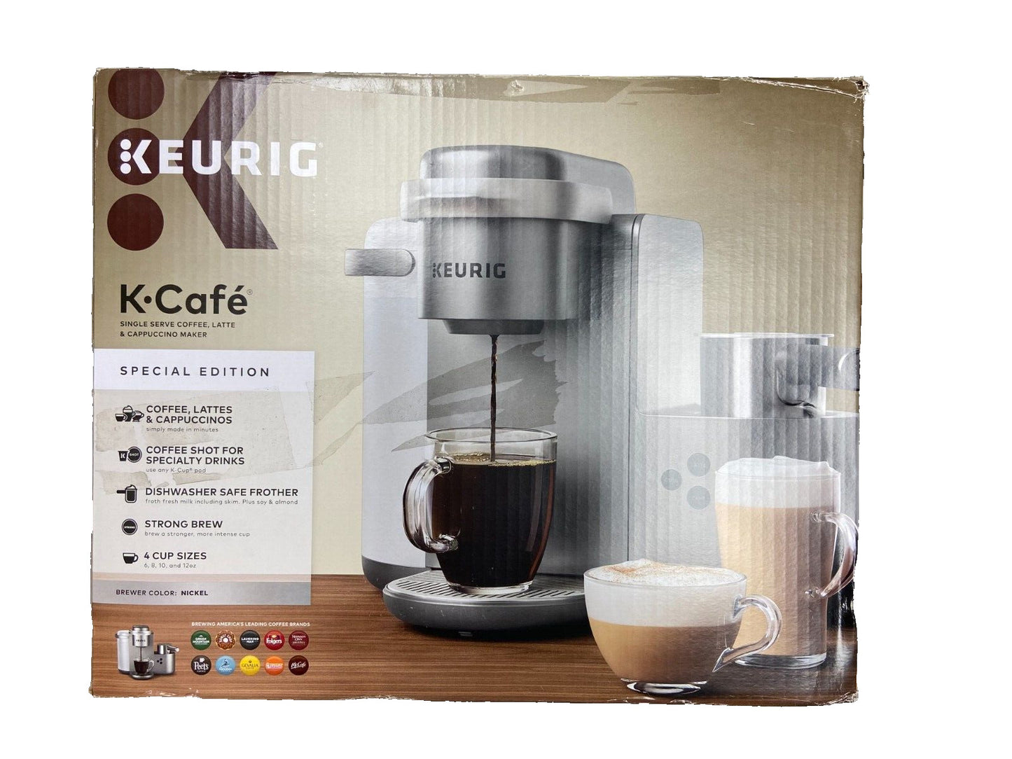 Keurig K-Cafe Special Edition Pod Coffee, Latte & Cappuccino Maker