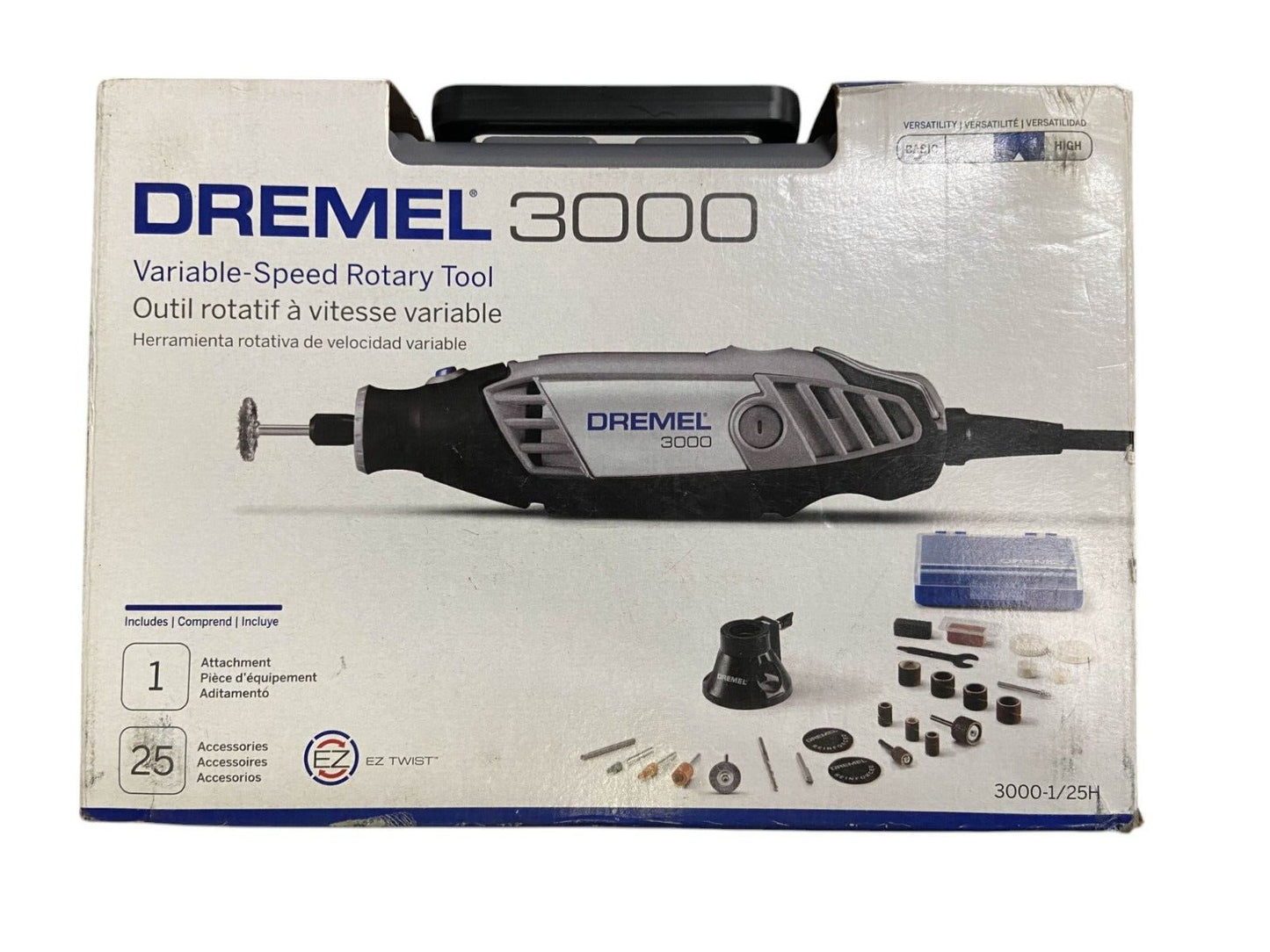 Dremel 3000 1.2 Amp Variable-Speed Rotary Tool Kit (3000-1/25H)