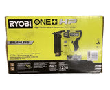 USED - RYOBI P322K 18V ONE+ HP Brushless Cordless Brad Nailer Kit