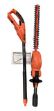 USED - BLACK+DECKER 20V Cordless Pole Hedge Trimmer, 18" LPHT120 - TOOL ONLY