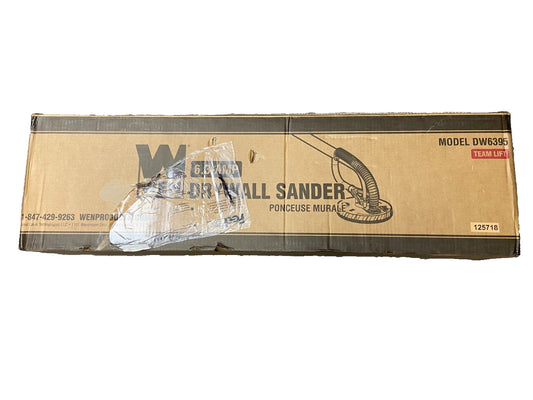 WEN DW6395 Variable Speed 6.3-Amp Drywall Sander Mid-Mounted Motor Black