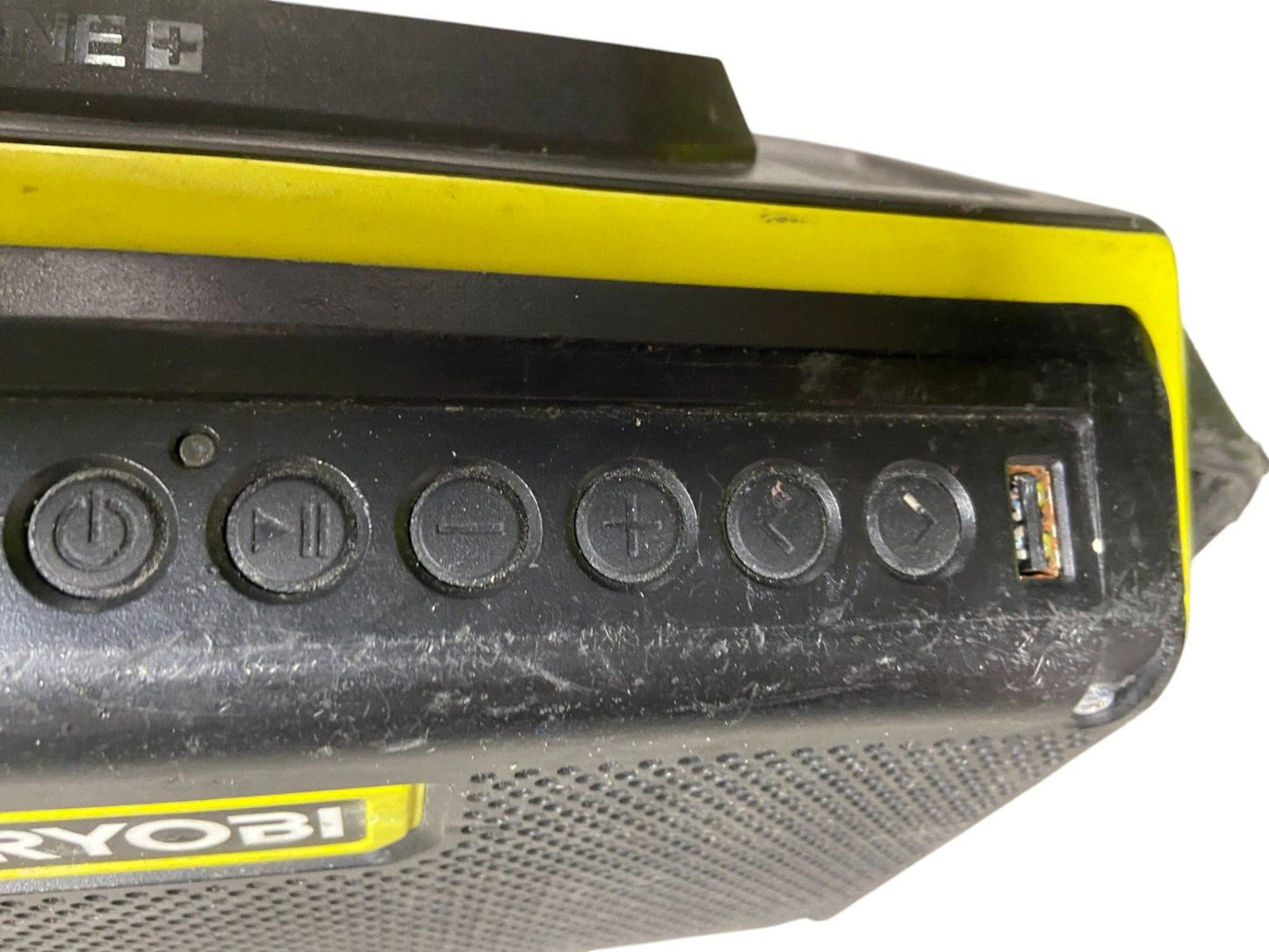 RYOBI PAD01B 18V Speaker with Bluetooth Wireless Technology (Tool Only) - Dirty