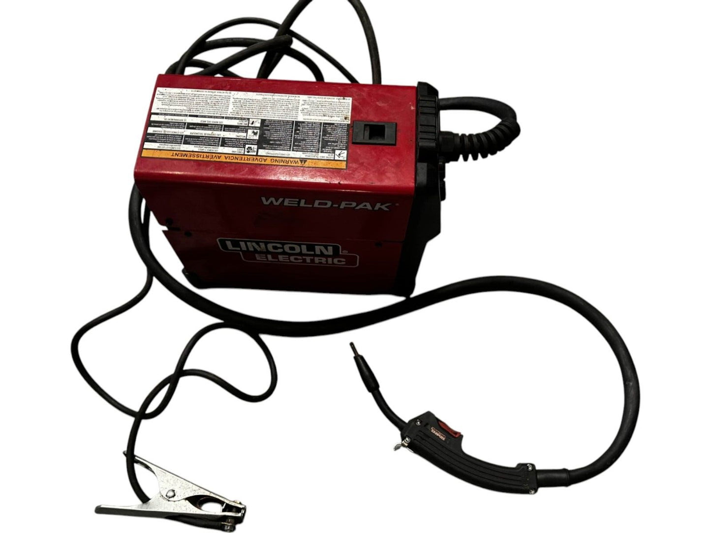 Lincoln Electric 90i FC Flux Core Wire Feed Welder 120V-CHIPPED FLUX CORE TIP-